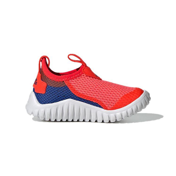 Adidas Rapida Comfortable Slip-On Breathable Low-Top Walking Shoes Baby Shoes Red Blue FZ3947