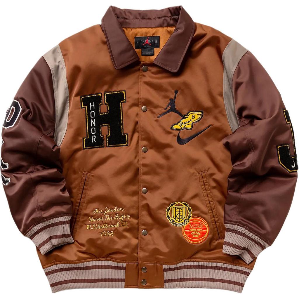 Jordan X Honor The Gift Westbrook Varsity Jacket DX6243-204