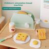 Wooden Play Kitchen Toy Bread Maker For Kids Imaginative Cooking And Parentchild Interaction
