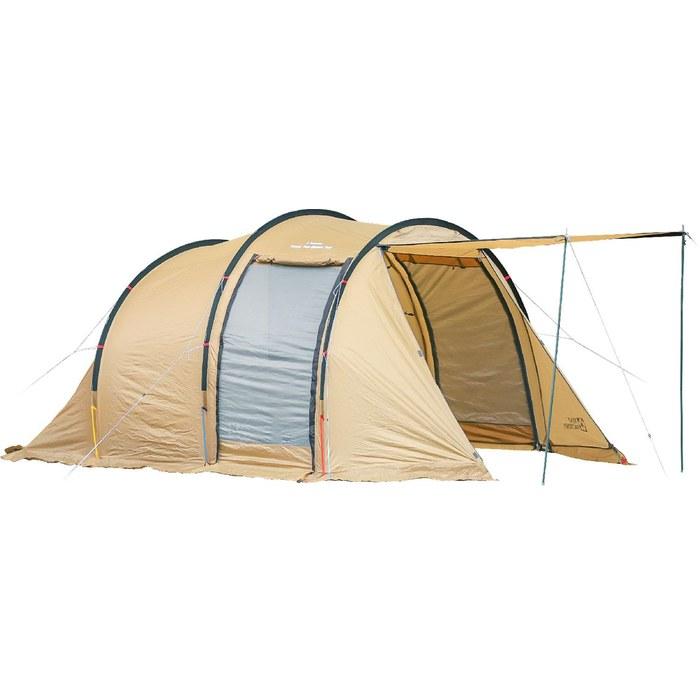 Tent Factory Four Seasons Tunnel 2 Room Tent 4 Person TF-4STU2-NR BE 435x255x190(H)cm