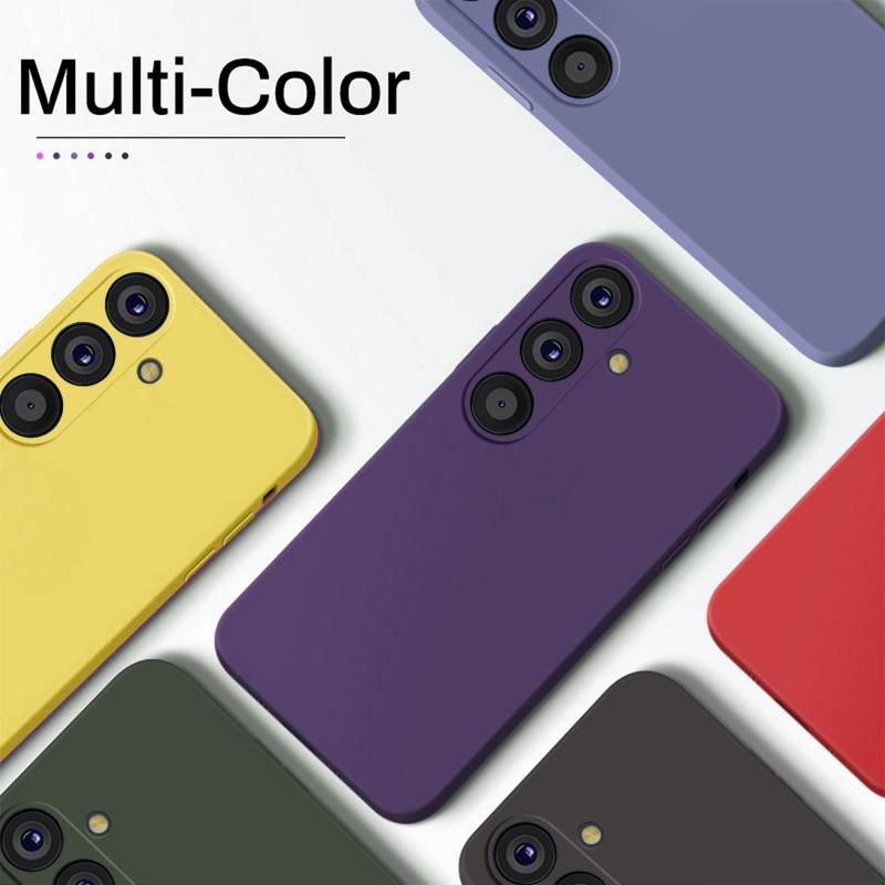 S26 S2 Ultra Plus Case Liquid Silicone Camera Protector Phone Cases For Samsung Galaxy S26 S2 S24 S 2 Ultra Plus Soft Cover