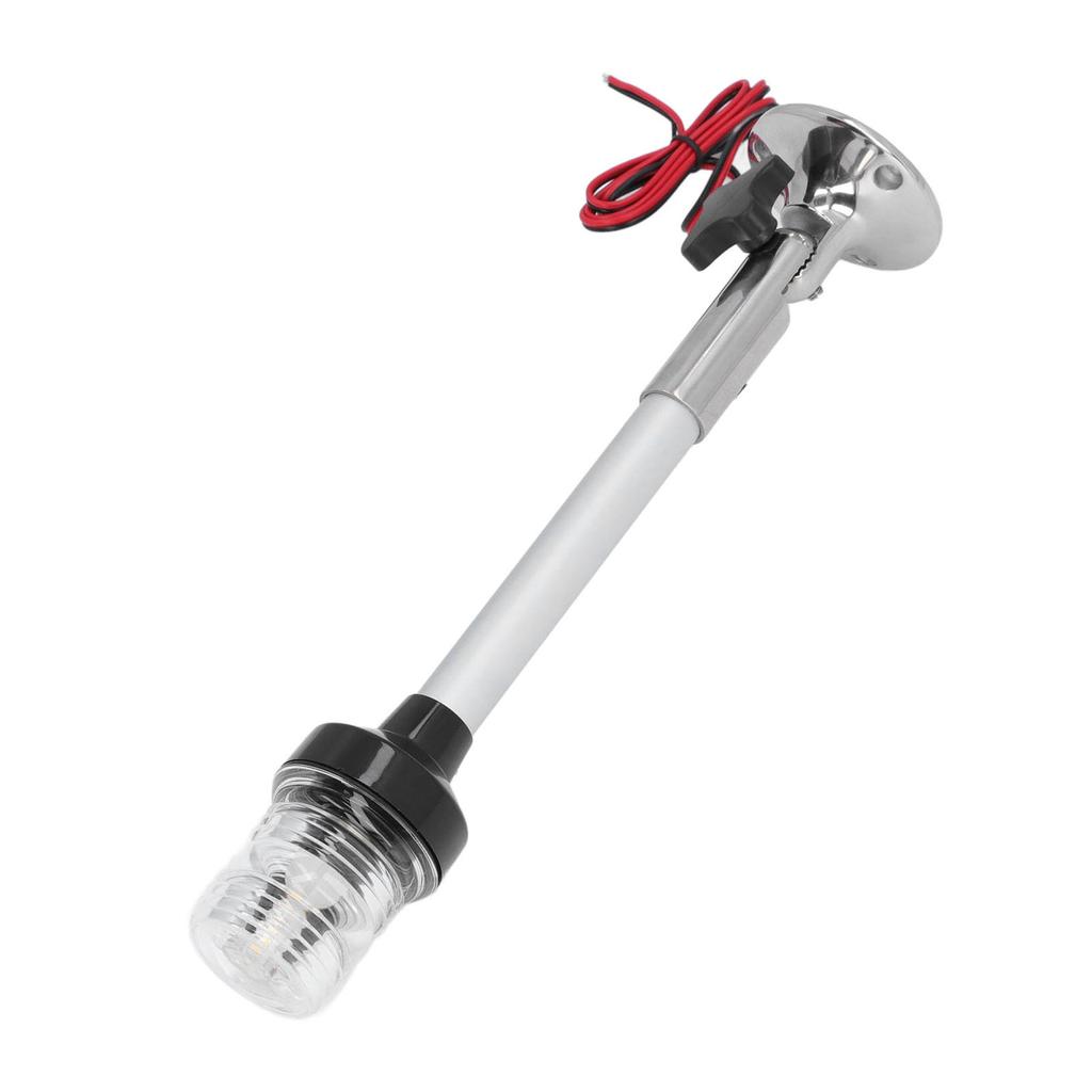 12 cali 12?24VDC LED Składane Światło Rufowe Łodzi Widoczność 2NM Wodoodporność IP66 Nawigacja Kotwica