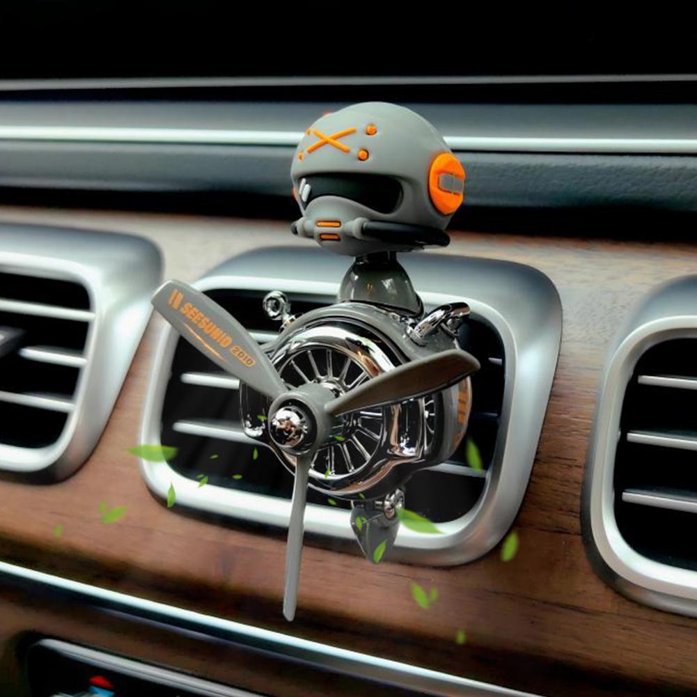 1/2Pcs Airplane Pilot Car Fresheners Vent Clip Air Outlet Aromatherapy Ornament Car Fragrance Diffuser Car Interior Decor Gifts
