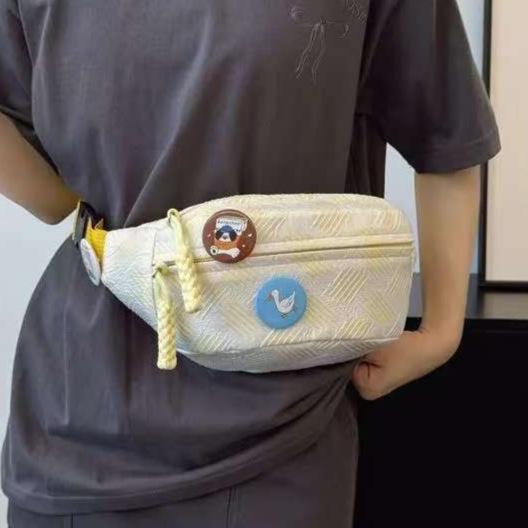 1Pc New Simple and Cute Casual Fanny Pack, Women's Fanny Pack, Fresh Niche Versatile Messenger Bag, Sports Versatile Fashion Breast Bag