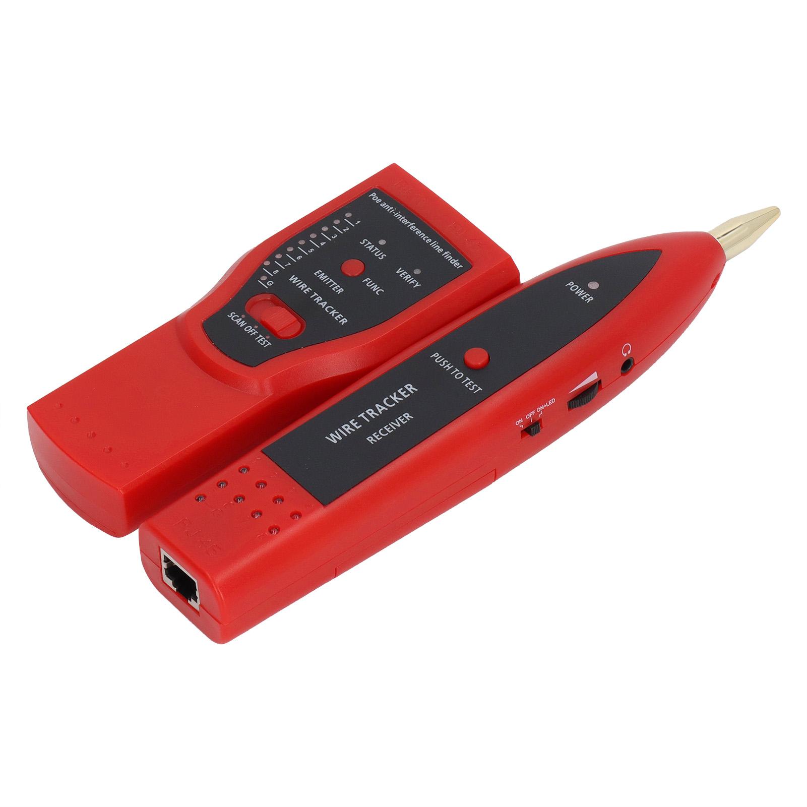 POE Сетевой Кабель Тестер Многофункциональный ABS Регулируемая Чувствительность Ethernet Поисковик Линии для Слаботочного Устройства