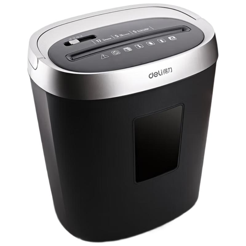 Deli High-Security Paper Shredder CN plug (adapter included)