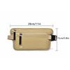 RFID Anti-Theft Passport & Phone Waist Bag for Travel, Tickets, Running & Sports