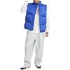 Nike Solid Color Stand Collar Zipper Sleeveless Vest Men Vests Blue FB7374-480