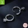 50 Points Moissanite Ear Buckle Women, Simple And High-End S925 Sterling Silver Earrings Earrings Mse040
