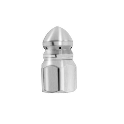 Stainless Steel High-pressure Nozzle, Water Mouse Cleaning And Dredging, Sewage Nozzle Front 1, Rear 6