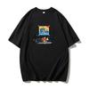 T-shirt Pokemon da Uomo Cotone Puro Casual Girocollo Manica Corta Abbigliamento Estivo Sportivo Casual Top a Manica Corta