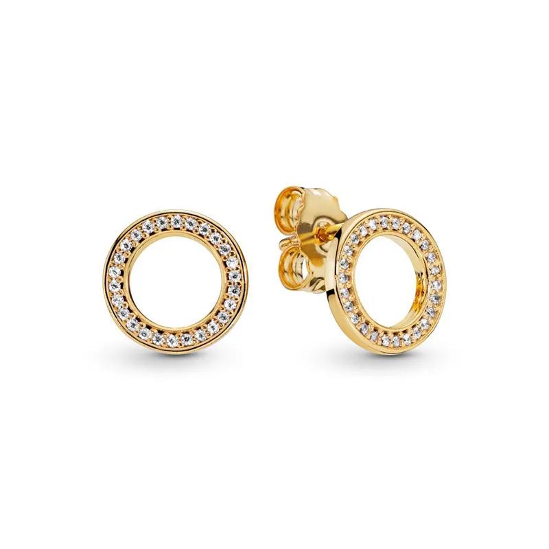 New 925 Silver Gold Color Pearl Earrings Light Luxury Jewelry Exquisite Charm Surprise Gifts for Women