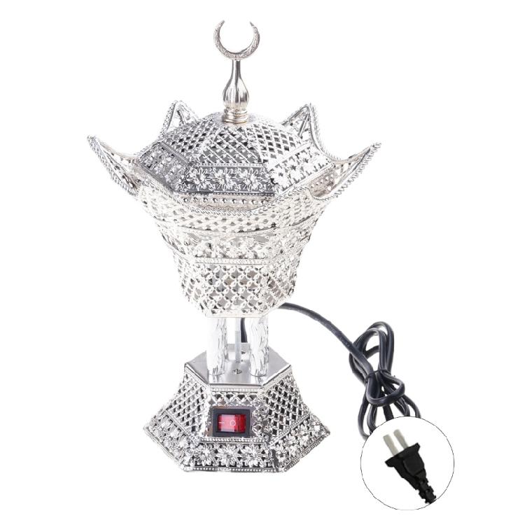 Elegantní arabské elektrické kadidelnice Zlatá povrchová úprava Zlepšuje atmosféru domova Vysoké teploty