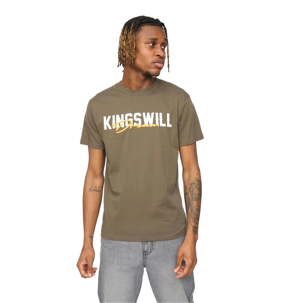 Kings Will Dream Mens Bilkie Embroidered Logo T-Shirt