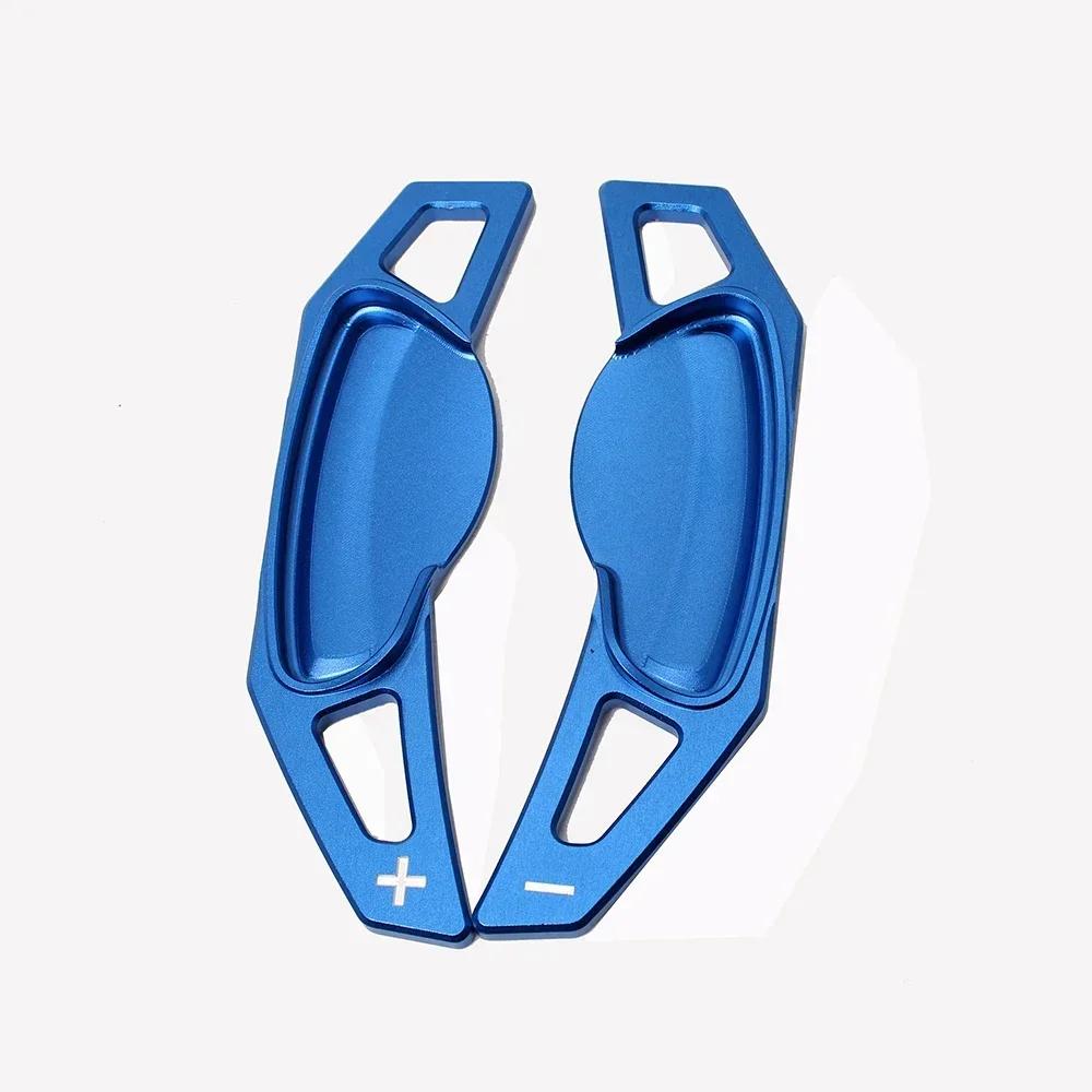 Aluminium Alloy Steering Wheel Shift Paddles Car Steering Wheel Shift Paddle Extension for Smart 451 453 Fortwo 2009-2017