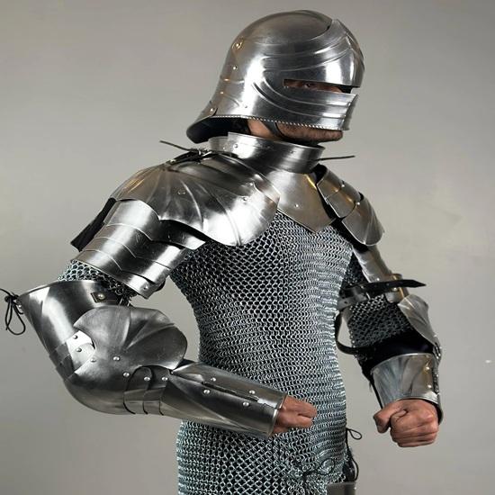 Gothic Armor Suit Medieval Knight German Full Suit of Armor 14Th Century Larp Cosplay Décor Armor Suit Best Gift