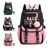 Stilvoller Urbaner Minimalistischer Sternenhimmel Rucksack Koreanische Girlgroup Park Chaeyoung Lisa Kim Jisoo Gleicher Stil Oxford-Stoff