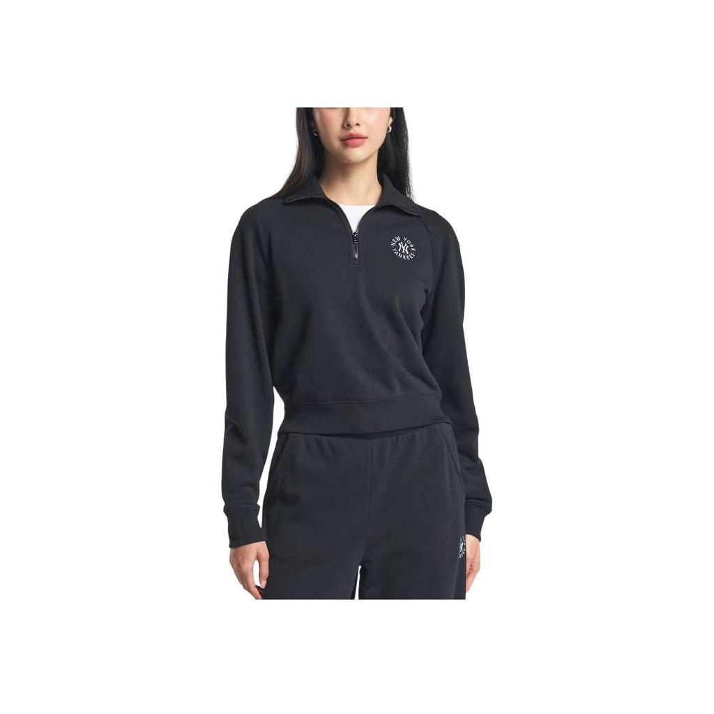 New MLB Basic Collection New York Yankees Sweatshirt Women's Black 3FMTB0344-50BKS