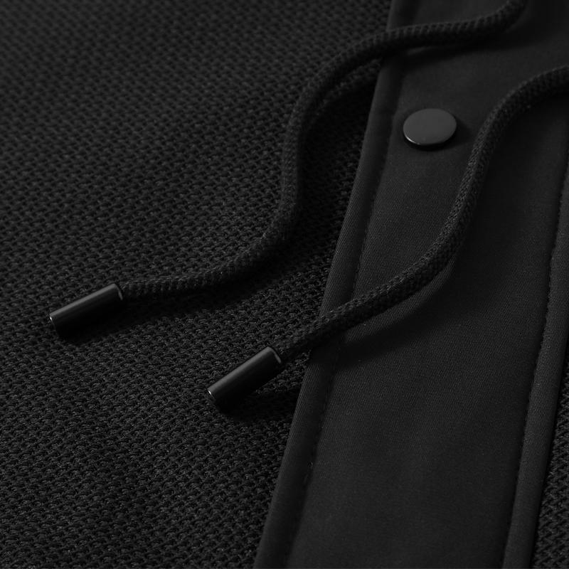 Übergröße 5XL-11XL Mode Herbst Winter Warme Ärmellose Weste Herren Übergröße Oberbekleidung Dicke Winter Herrenjacke mit Kapuze