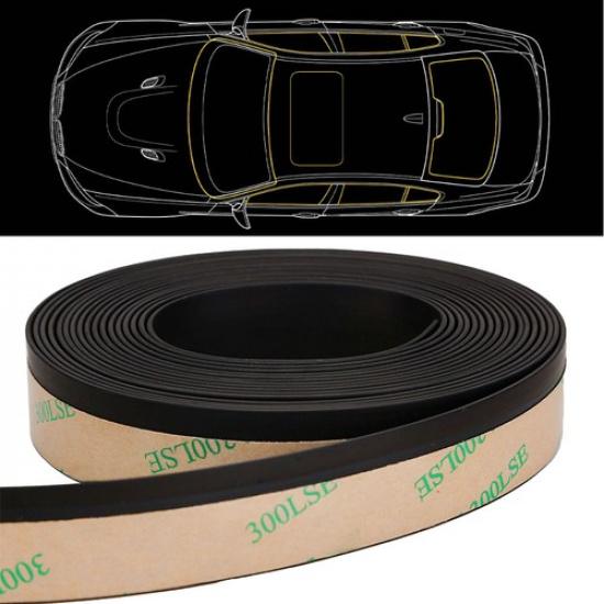 

4M Big 13FT D-shape Rubber Seal Car Truck Door Window Trim Hollow Weather Strip