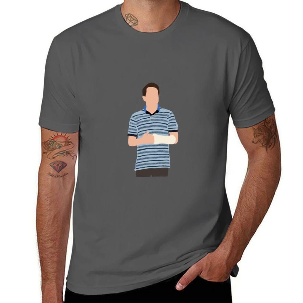 Evan Hansen Tshirt Minimalist Plain Crew Neck Tshirt