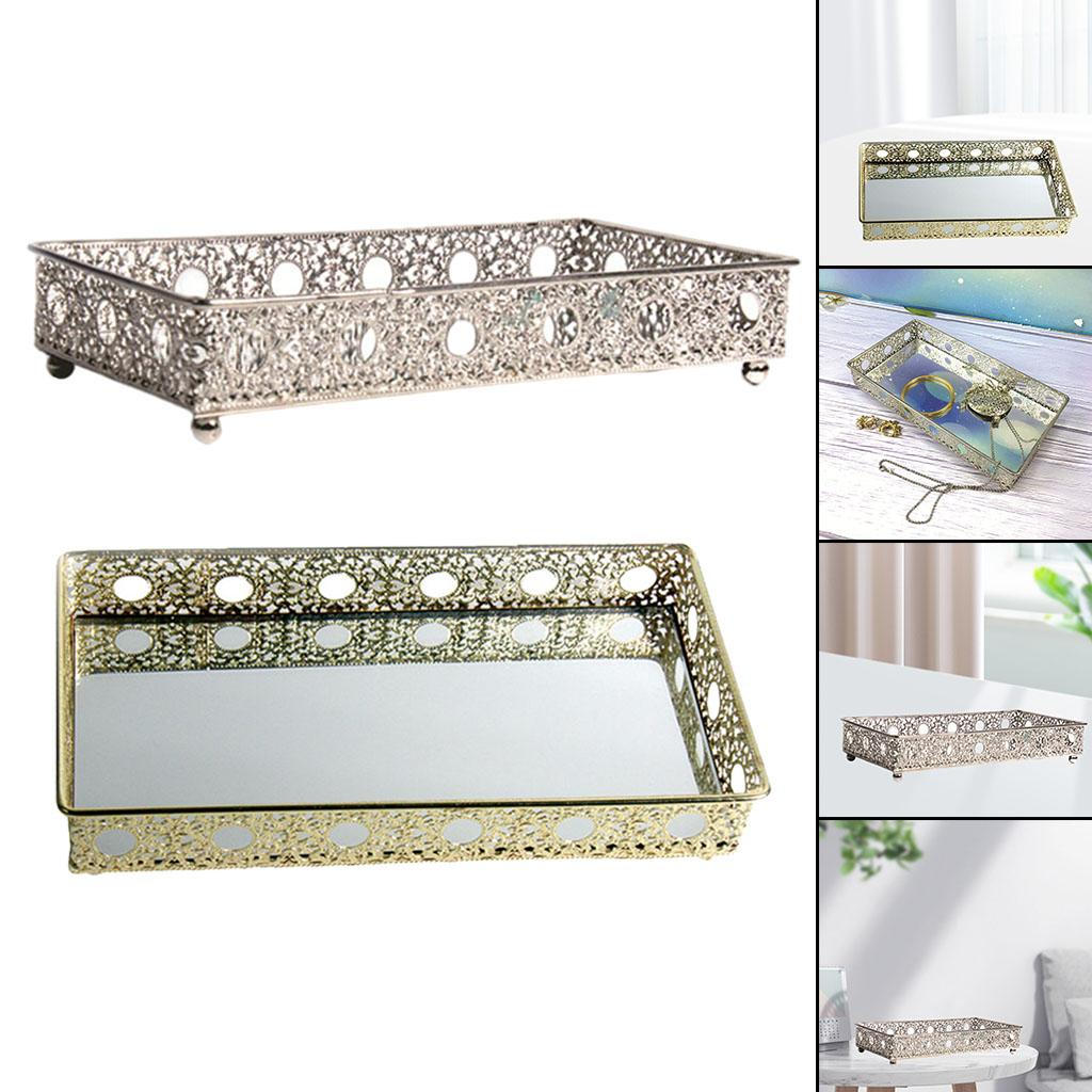 Elegant Jewelry Tray Organizer for Makeup and Accessories