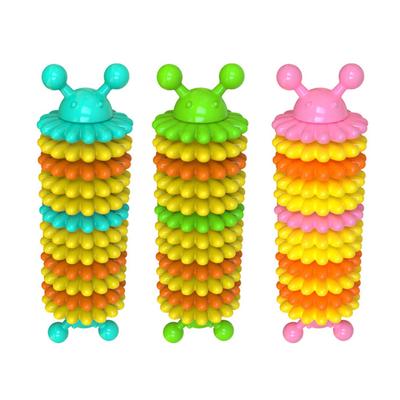 Jouets pour animaux de compagnie Chenilles Jouets à mâcher, Jouets à mâcher Adaptés pour nettoyer les dents des chiens grands et petits