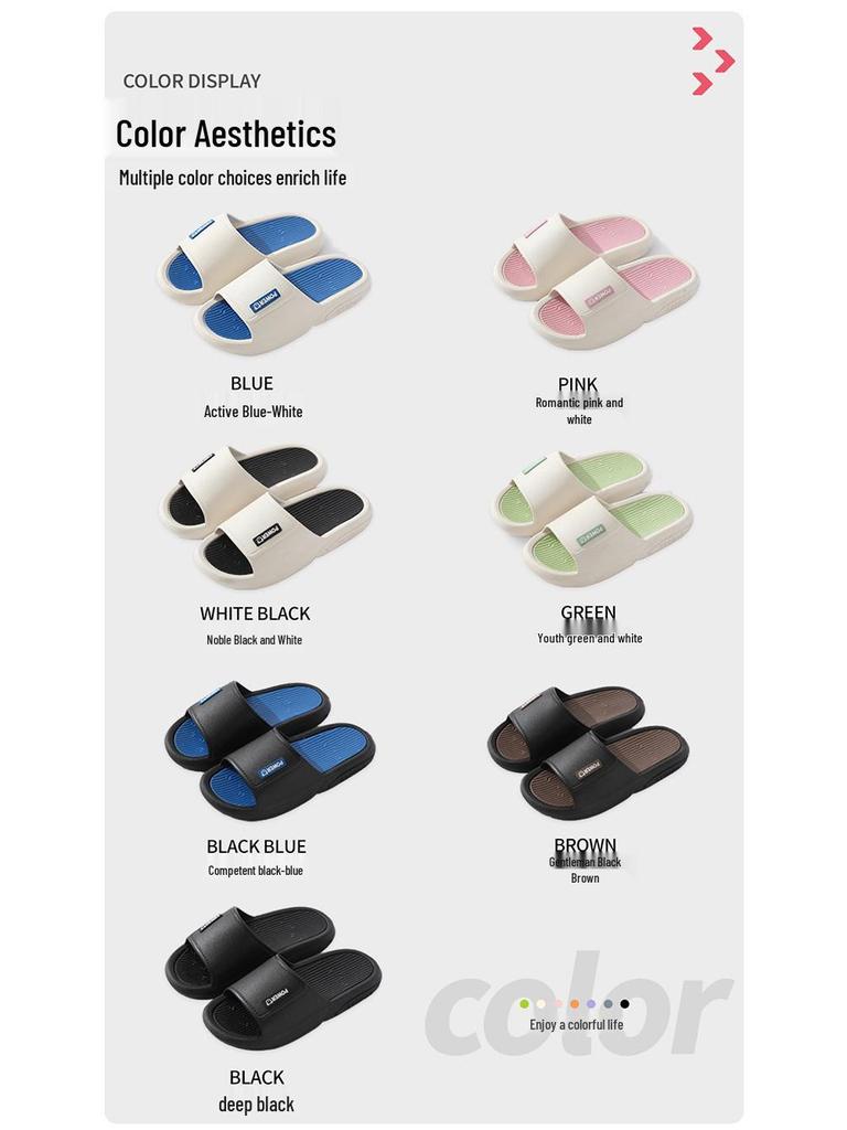 2023 Men's & Women's Large Size Non-Slip PVC Sandals for Indoor/Outdoor Summer Wear