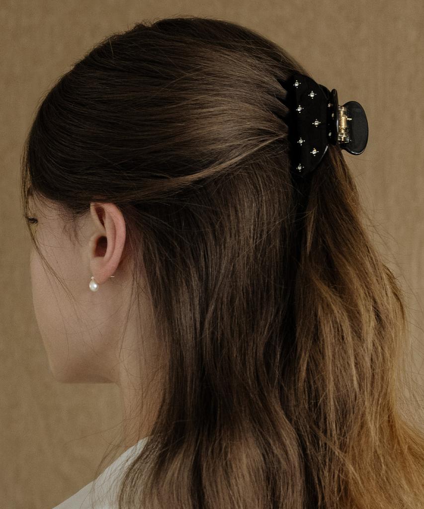 Has En010 Glitter Mini Hair Clip (2Colors)
