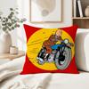 art dog comic soft pillowcase cute t-t-T-Tin-tinES-S-S fun Sofa Home S-S-SnowyS Living Room Decor bed hogar pillowcover gift