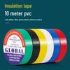 Waterproof PVC Electrical Tape: High Temp Resistant, Adhesive, Black & White Options, Large Roll
