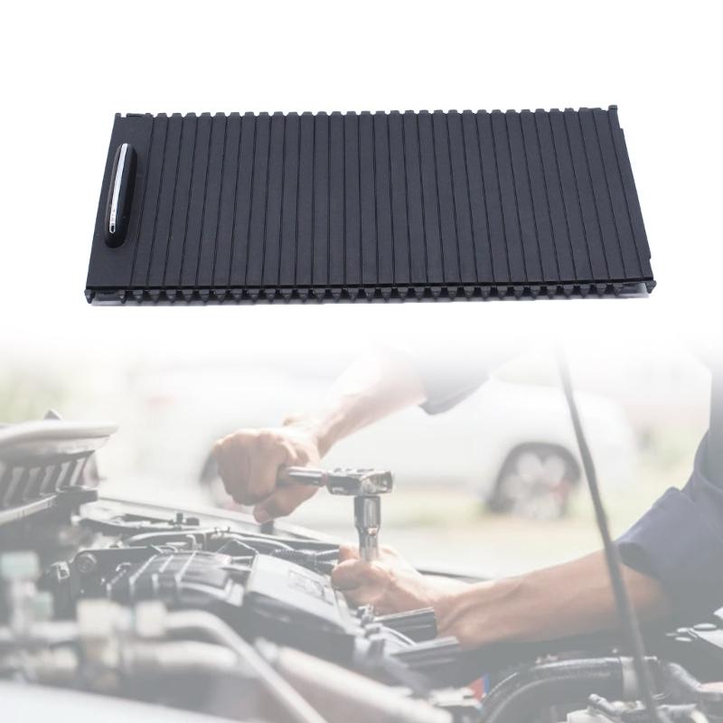 Portable Car Center Console Roller Blind Cover Sliding Shutters for W204 W212