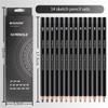 4B 5B 6B 7B 8B Sketch Pencil Set HB 2H 4H B 2B 3B Drawing Pencil Graphite Pencil  Stationery