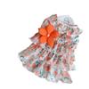 Breathable Female Puppy Dress Sweet Pet Princess Dress Dog Layered Dress  for Small Dog Cat
