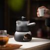 Japanese Ceramic Roasted Tea Stove Household Candle Heating Tea Warmer Waking Tea Perfumer Roasting Tea Warmer Side Pot Roasting