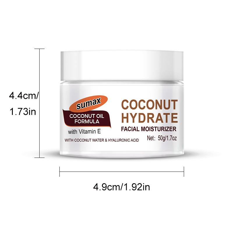 

Small Jar Coconut Oil Moisturizing Cream 50g 50g