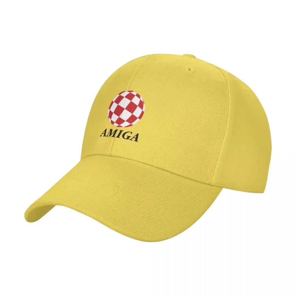 Amiga Boing Ball Logo Baseballová čepice Golfová kšiltovka Unisex narozeniny Horolezectví Dámské klobouky Do slunce Unisex
