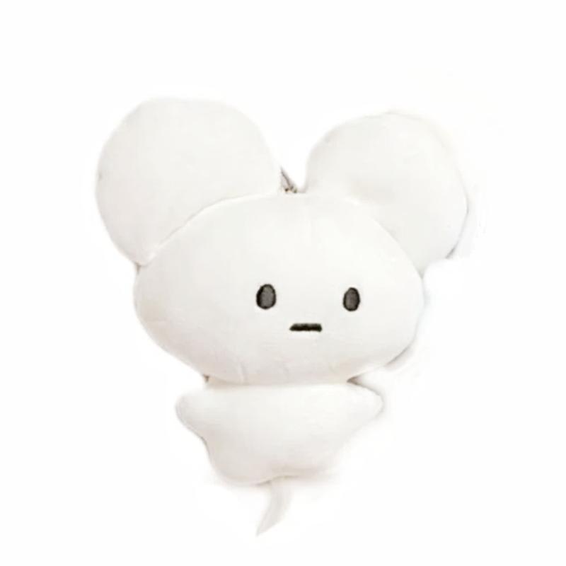 Cute Plush Cat Doll Keychain Girl Backpack Decoration Pendant Fluffy Soft Stuffed Cat Toy Bag Keyring Charm Accessories Gift