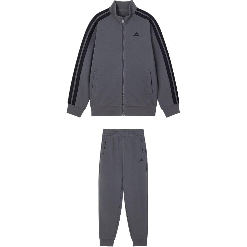 

Adidas Casual Sportswear JK VR TRACKSUIT Dark Gray Children Aged 3 7 Years Old KC8480 128
