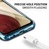 Coque - TRANSPARENT - Samsung Galaxy A12 - Silicone Gel UltraSlim - Film Verre Trempé - Protection Écran