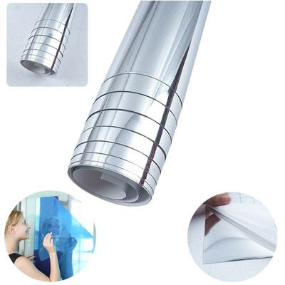 Spiegel Wandaufkleber Selbstklebende Spiegel Wandaufkleber Große Rollenaufkleber Einteilige Spiegel Wandaufkleber