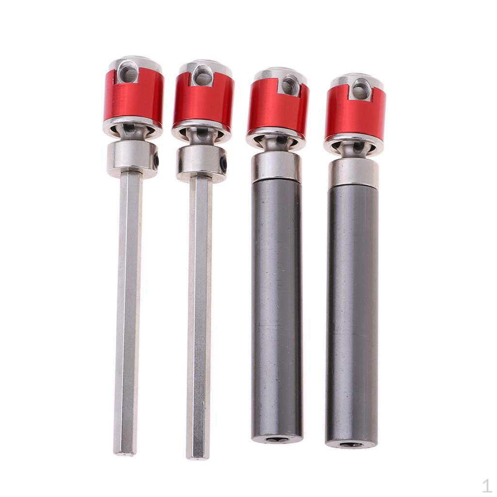 

2Pcs 138mm Universal Drive Shaft for RC Crawler SCX01 D90 D110