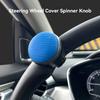 Car 360 Degree Duty Anti Slip Steering Wheel Cover Spinner Knob Handle Booster Grip Hand Control Protective Ball Part Universal