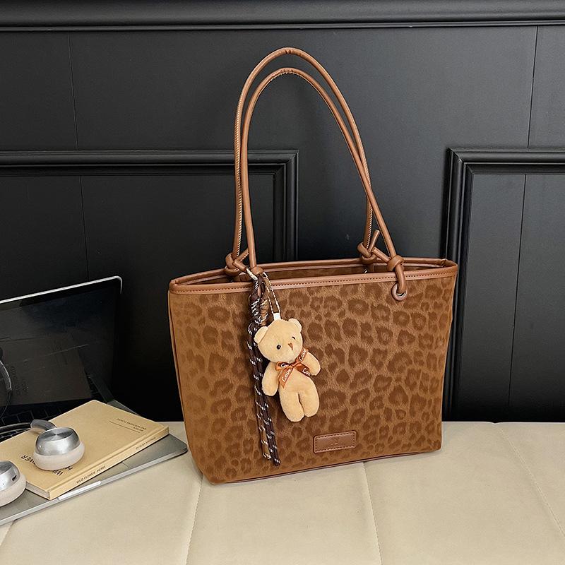 High-End Retro Umhängetasche mit Leopardenmuster 2025 - Trendiges Modeaccessoire für Frauen