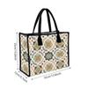 Bohemian Floral Pattern Tote Bag Casual Large Capacity Daily Shoulder Handbag