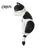 Unique Home Interior Accents 3D Cat Light Switch Sticker, Decorative Resin Wall Plate Cover, Cute Animal Double Socket Guard Stickers, Peel And Stick