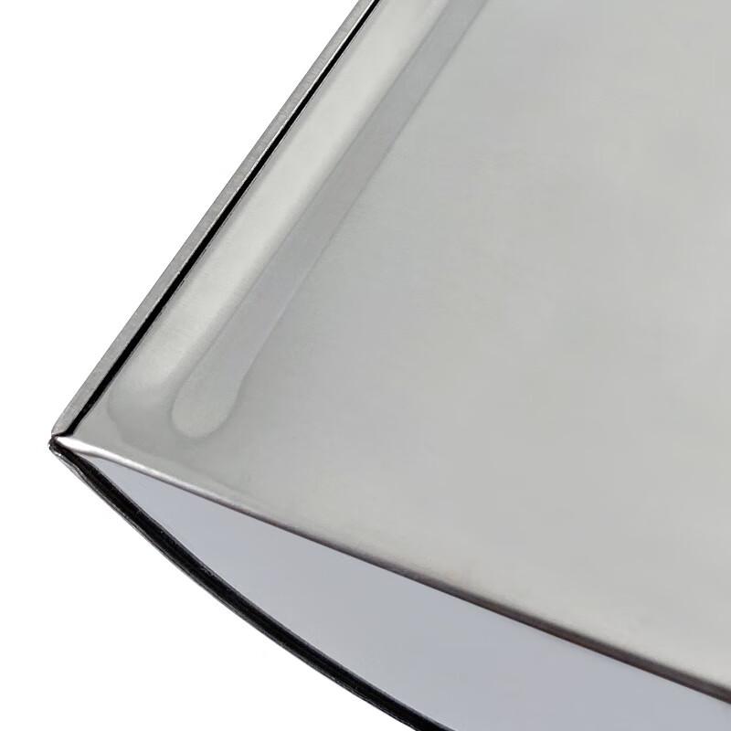 KAPULO Stainless Steel Long Handle Dustpan