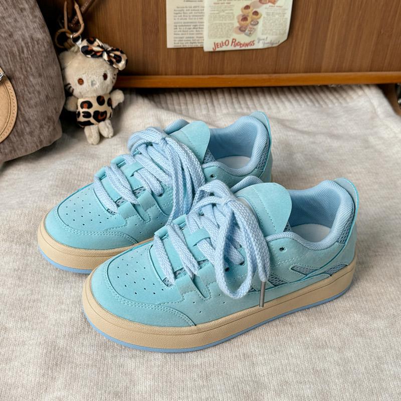 Fashion 2025 Ladies Mesh Board Shoes Vintage Tide Shoes Female Low-top Shoes Sports Skateboarding Shoes for Women zapatillas de mujer