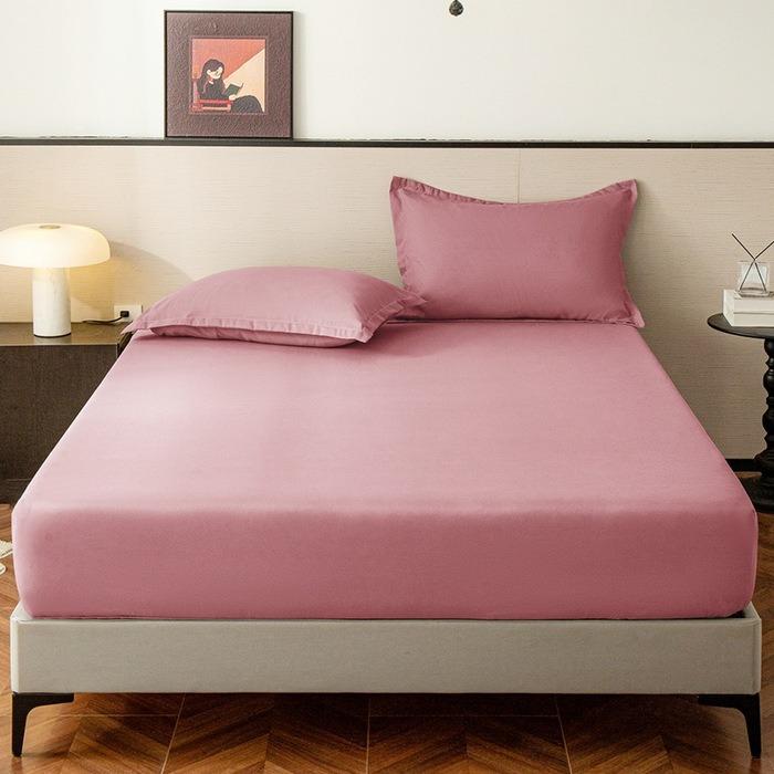 99/120/135/150/180/200cm Fitted Sheet Non-slip Single Double King Queen Size Mattress Cover Dustproof Bed Protector Bed Linens