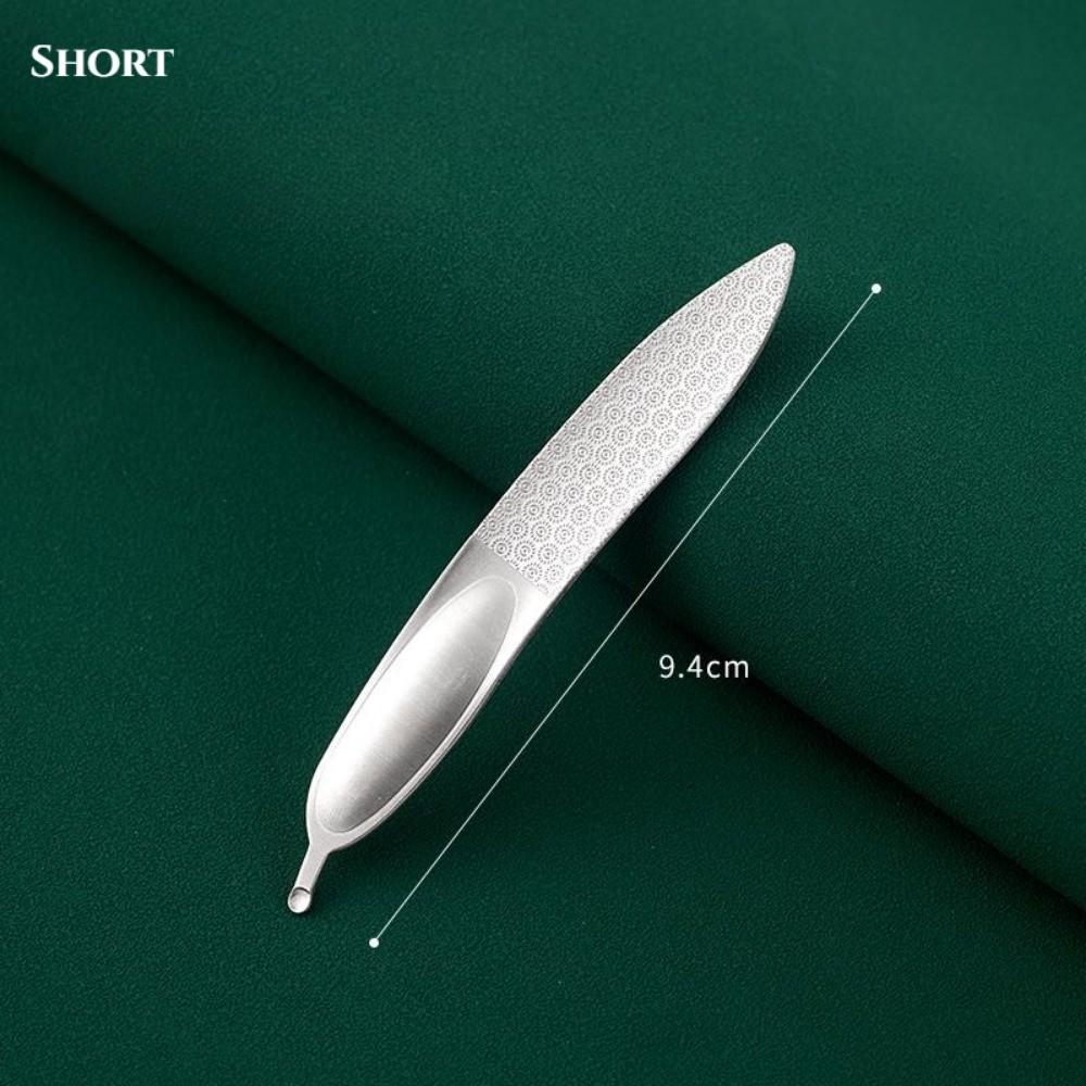 

Пилки для ногтей из нержавеющей стали Двусторонняя наждачная бумага для ногтей УФ-гель-лак Салонный маникюр Педикюр Инструменты для ухода